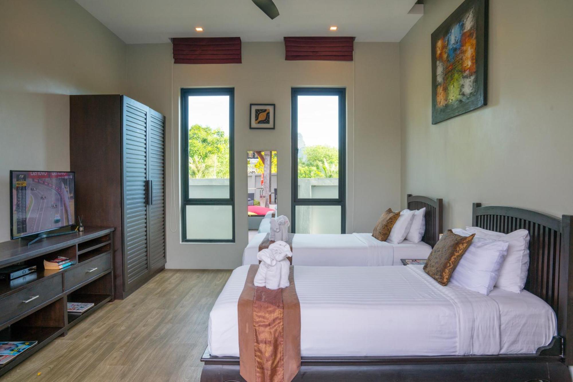 Narintara Private Pool Villas - Free Tuk-Tuk Service To The Beach! Ao Nang 外观 照片