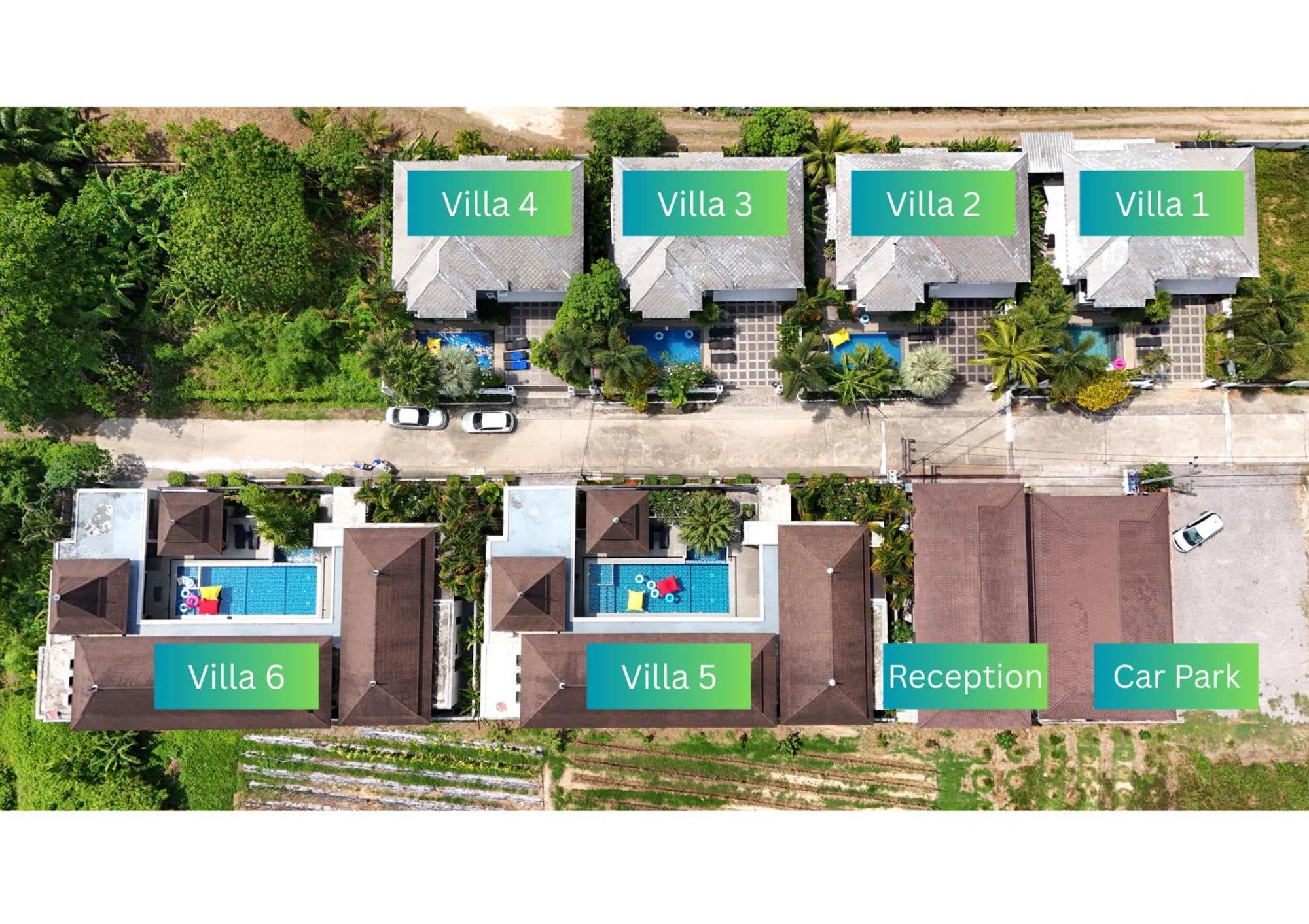 Narintara Private Pool Villas - Free Tuk-Tuk Service To The Beach! Ao Nang 外观 照片